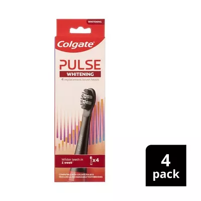 Colgate Electric Toothbrush Pulse Proclinical Whitening Refills Heads 4 Pack • $29