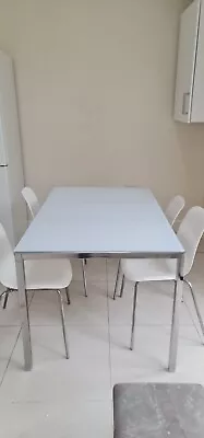 Ikea TORSBY/LEIFARNE Table And 4 Chairs  135 Cm (53 1/8  ) • £49