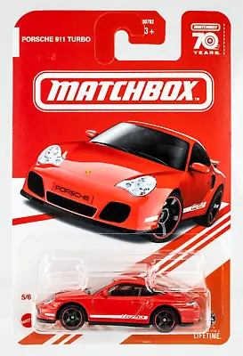 2023 Matchbox Target Red Edition #5 Porsche 911 Turbo RED | FSC • $14.99