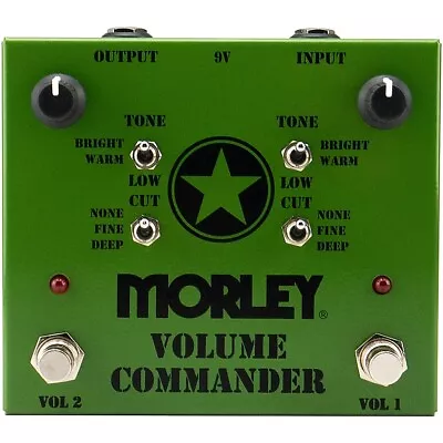 Morley Volume Commander Effects Pedal Green • $149