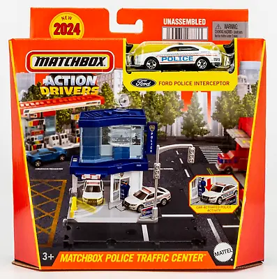 2024 Matchbox Action Drivers Police Traffic Center™ W/ Ford Police | FSB • $10.99