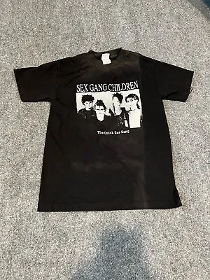 Vintage Sex Gang Children Shirt Batcave Alien Sex Fiend Cinema Strange Bauhaus • $69.95