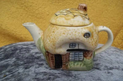 £1.99 • Buy Nice Novelty  mini   Cottage   Teapot, 3.5  High, 5  Long, 2.5  Wide