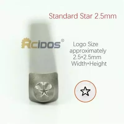 Stamp Punch Set Metal Steel Leather Diy Tools Star Shape Symbols Stamps Tool New • $13.99