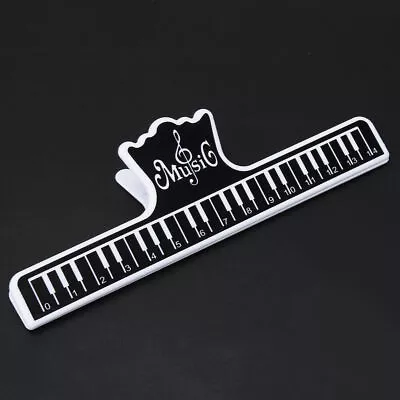 2Pcs Musical Book Note Clip Plastic Page Holder Musical Instrument Performance • $6.63