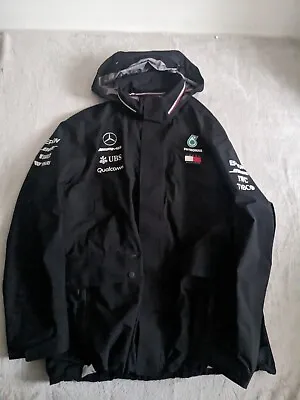 Mercedes F1 - Team Issue Tommy Hilfiger Rain Jacket Coat - 4XL XXXXL • £152.99