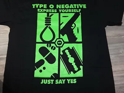 Type O Negative Shirt Misfits Carnivore Danzig Him Korn DSBM Anti Life Gildan M • £19.77