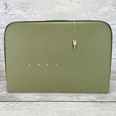 Bernina 730 Record Green Carrying Case W/ Keys | AS IS • $65