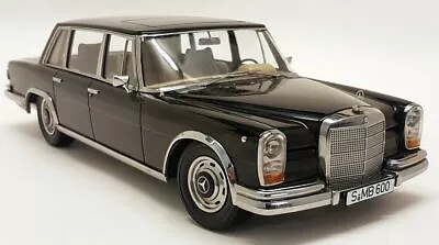 KK 1/18 Scale - Mercedes Benz 600 SWB W100 1963 Black - Diecast Model Car • £139.99