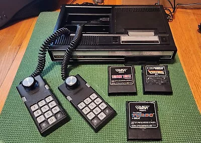 Coleco ColecoVision Console Tested +3 Games - Donkey Kong - Venture - Turbo Lot • $36.20