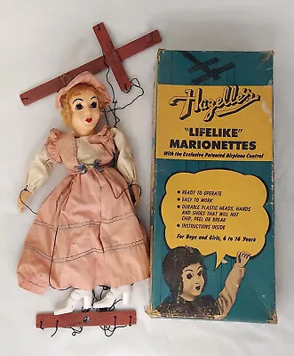 1950 Hazelles Lifelike Marionettes Cinderella Or Alice W/ Box • $85