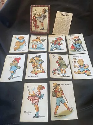 Vintage Playing Cards Pack The Round Game Of Snap By Chad Valley. Complete • $1.23