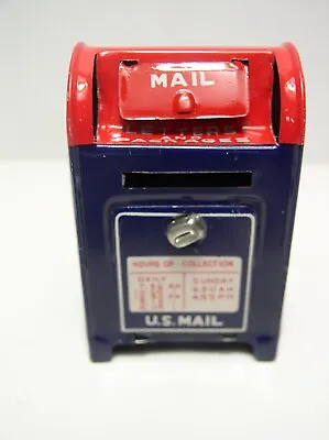 Vintage US Mailbox Tin Toy Bank Japan • $11.88