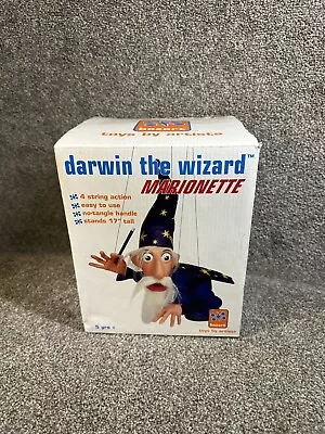 Vintage Darwin The Wizard Marionette Puppet Bozart Daniel Oates 1997 NICE • $29.95
