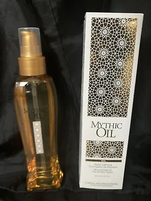 L'Oreal Mythic Oil 100ml - Boxed. Professional Paris Nourishing All Hair Types • £19.89