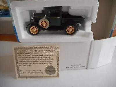 National Motor Museum Mint SS-T5330 1931 Ford Model A Pick Up + C Of Auth + Box • £12