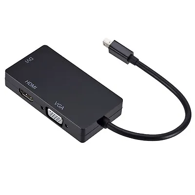 HDMI/DVI/VGA Adapter Converter For Mac Macbook Air Pro Thunderbolt DP To HDMI • $6.29