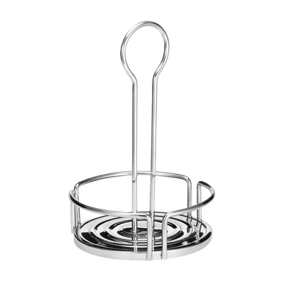 $16.15 • Buy Tablecraft DIA633 Versa Rack 6 3/8  Diameter Stainless Steel Condiment Caddy