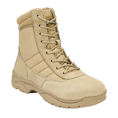 Men's Military Boots Army Combat Boots Tactical Boots Hiking Boots • $49.79