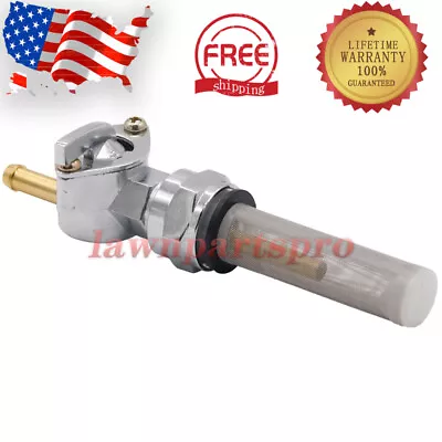 Fuel Valve Petcock Fits Harley Street Glide Sportster Viton Gasket 3/8  NPT Gas • $24.49