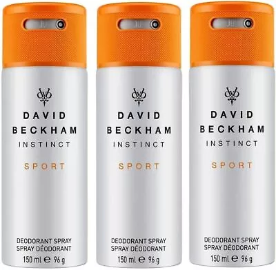 David Beckham Instinct Sport Deodorant Mens Body Sprays - 1 / 3 / 6 X Pack • £44.99