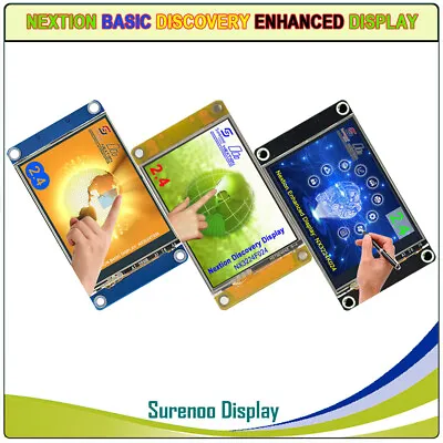 2.4  Nextion Basic Discovery Enahnced Serial HMI UART TFT LCD Module Display • $19.90