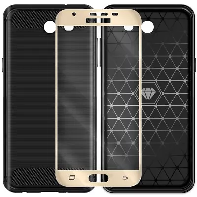 Anti-Shatter Screen Protecto TPU Case For T-Mobile Samsung Galaxy J3 SM-J327T US • $27.75