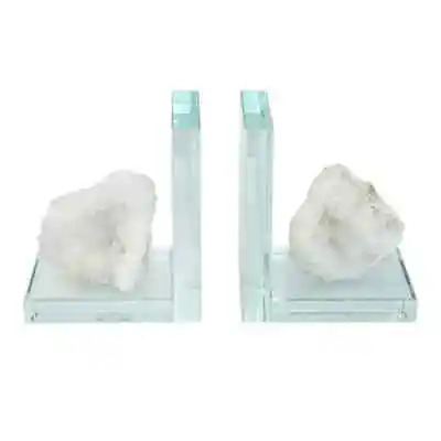 New Natural Quartz Crystal Bookends (Pair) • $75