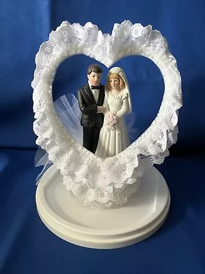 Vintage Bride/groom Wedding Cake Topper • $21