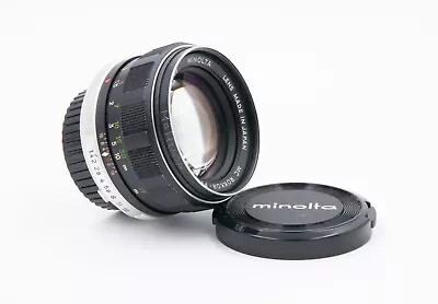 Minolta 58mm F/1.4 MC Rokkor - PF Minolta MC Mount Very Good++ Condition • $79.95