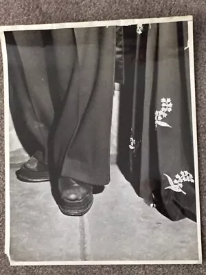 $955.95 • Buy Weegee (arthur Fellig) Vint Silver Gelatin Photo Met Opera: Wore Platform Sandal