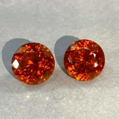 49.50 TCW Natural Fire Mandarin Orange Afghanistan Spessartite Garnet Gemstone • $199.99