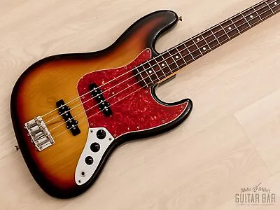 2000 Fender Jazz Bass ‘62 Vintage Reissue JB62-75US Sunburst Japan CIJ • $1499.99