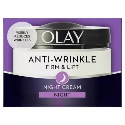 Olay Anti-wrinkle Firm & Lift With Skin Night Cream - 50ml • £10