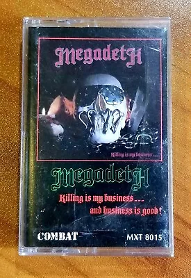 Megadeth: Killing Is My Business And Business Is Good Cassette 1985 Metal Rare • $22.75