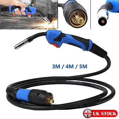 MIG 3M / 4M / 5M Welding Torch MB15AK For MIG/ MAG Welder Welding Machine Parts • £25.99