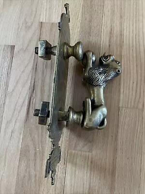 Vintage Brass Large Lion Head Door Knocker • $99