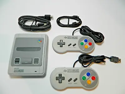 Nintendo Entertainment System (NES) (SNES) Classic Mini Genuine With Controllers • $120