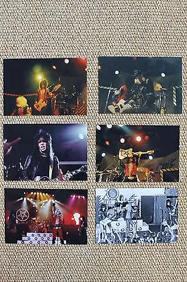 Motley Crue 6 Early Photos 1981-82 Nikki Sixx Neil Mars Lee Final Tour The Dirt • $16.66