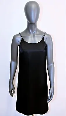 MARY QUANT'S GINGER GROUP 60s Satin Evening Strapless Dress 11UK 6/8US Made UK • $180