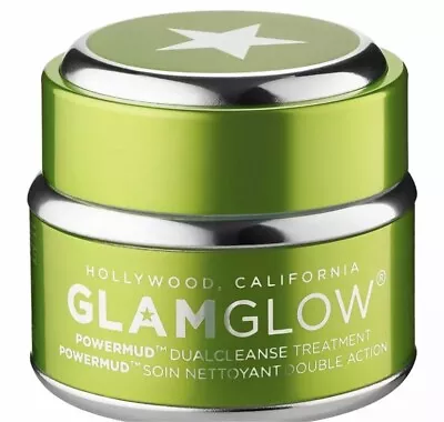 GLAMGLOW POWERMUD Dualcleanse TREATMENT 15g .5oz NEW Sealed • $7.49