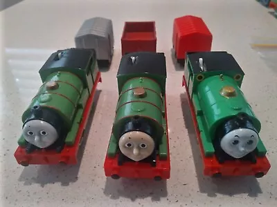 Percy X 3 Thomas & Friends Trackmaster Plus 3 X Carriages • $48