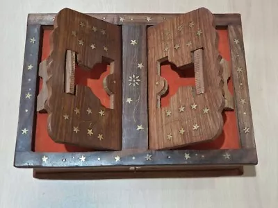 Vintage Wooden Quran Box Stand • £19.99