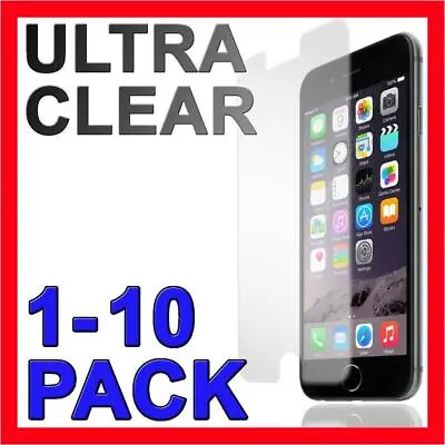 $3.99 • Buy Ultra Clear Screen Protector Film Guard Case For Apple IPhone 5 5c 6 7 8 Plus X