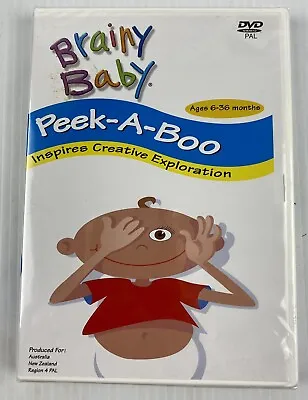 £16.52 • Buy Brainy Baby Peek-A-Boo  Ages 6 - 36 Mths DVD New & Sealed