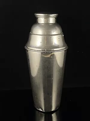 £65 • Buy Vintage WMF Silver Plated Cocktail Shaker Germany 0,6L