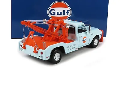 1969 Chevrolet C-30 Dually Wrecker Gulf Oil 1:18 Scale By Greenlight • $109.95