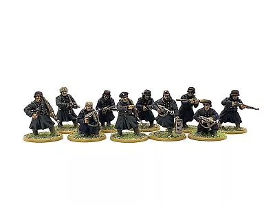 WINTER GERMAN INFANTRY 10 28mm Painted Tabletop Historical WW2 BOLT ACTION • £45