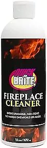 Quick N Brite Gel Fireplace Cleaner With Scrub Brush For Brick Stone RockTile • $34.95