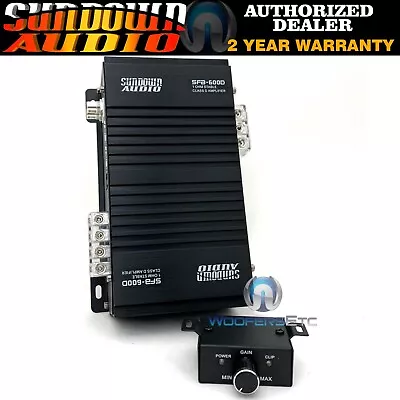 Sundown Audio Sfb-600d Monoblock 600w Rms Subwoofers Bass Speakers Amplifier New • $149.99